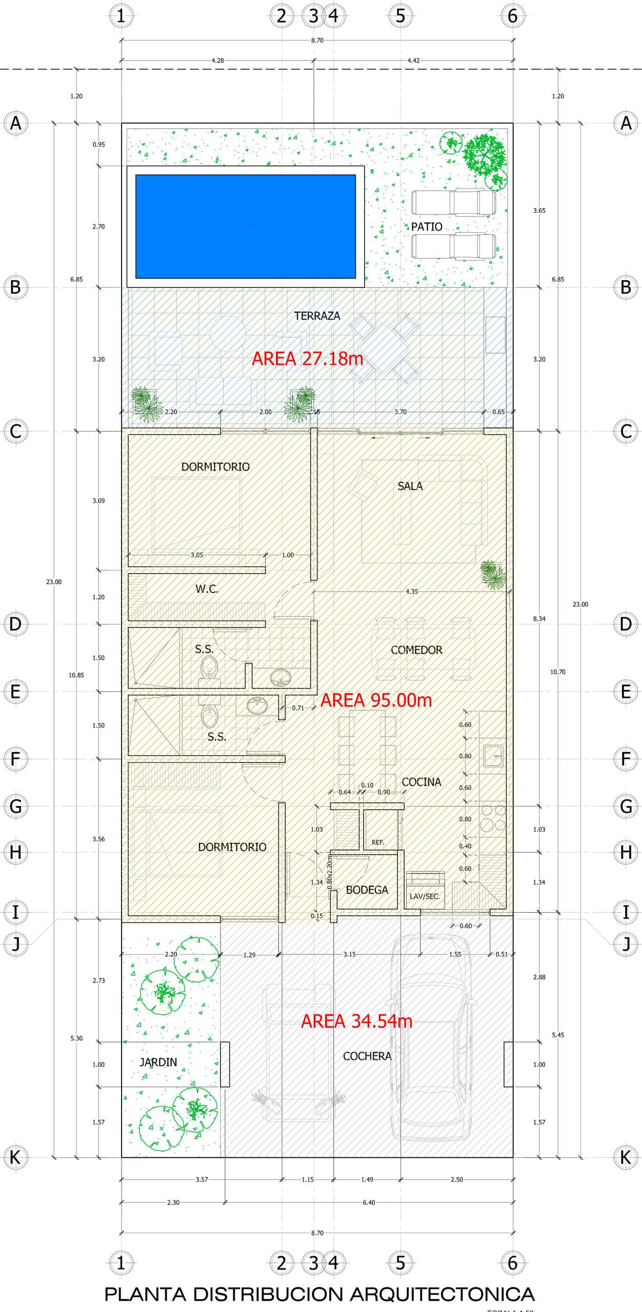 Luz del Mar 2bed Floor Plans