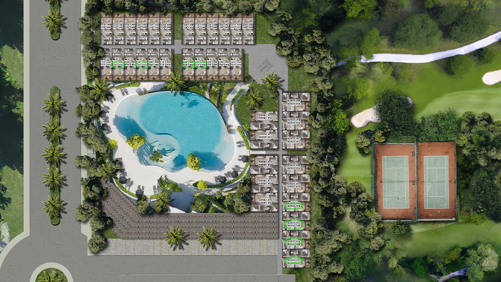 Paraiso Delfines Master Plan with Availability